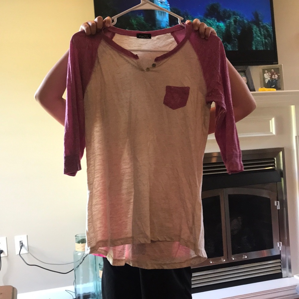 rue 21, 3/4 quarter sleeve